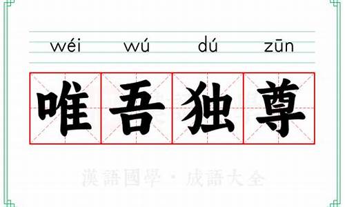 唯吾独尊什么意思打一生肖-唯吾独尊打一数字